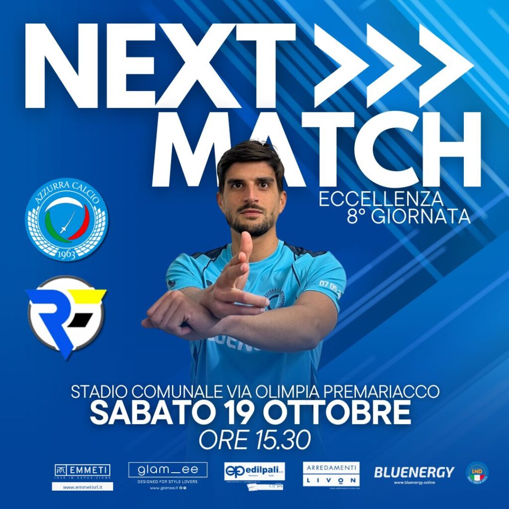 Eccellenza FVG, Azzurra-Rive Flaibano: la preview dell’8ª giornata