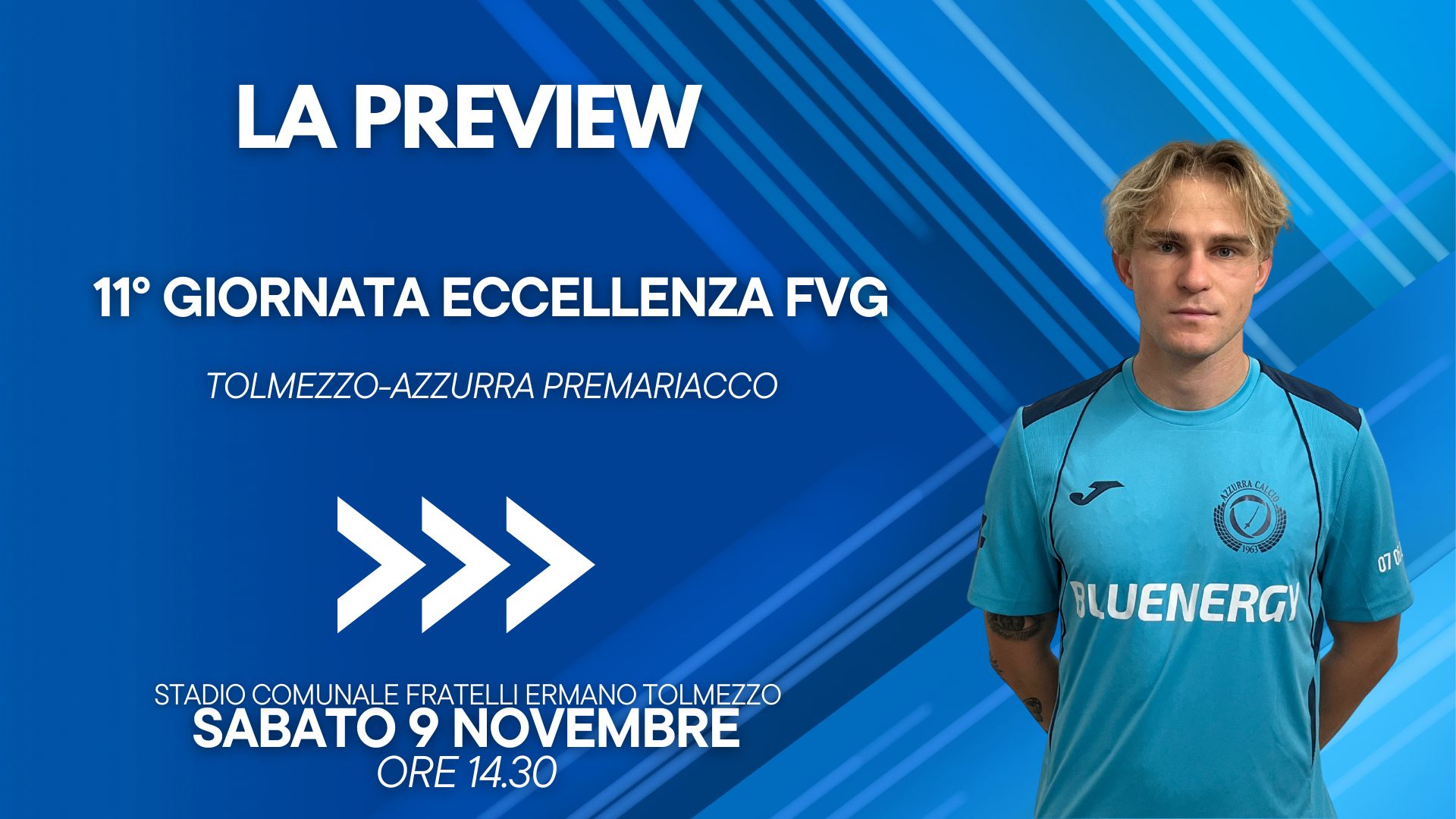 Eccellenza FVG, Tolmezzo-Azzurra Premariacco: la preview dell’11ª giornata